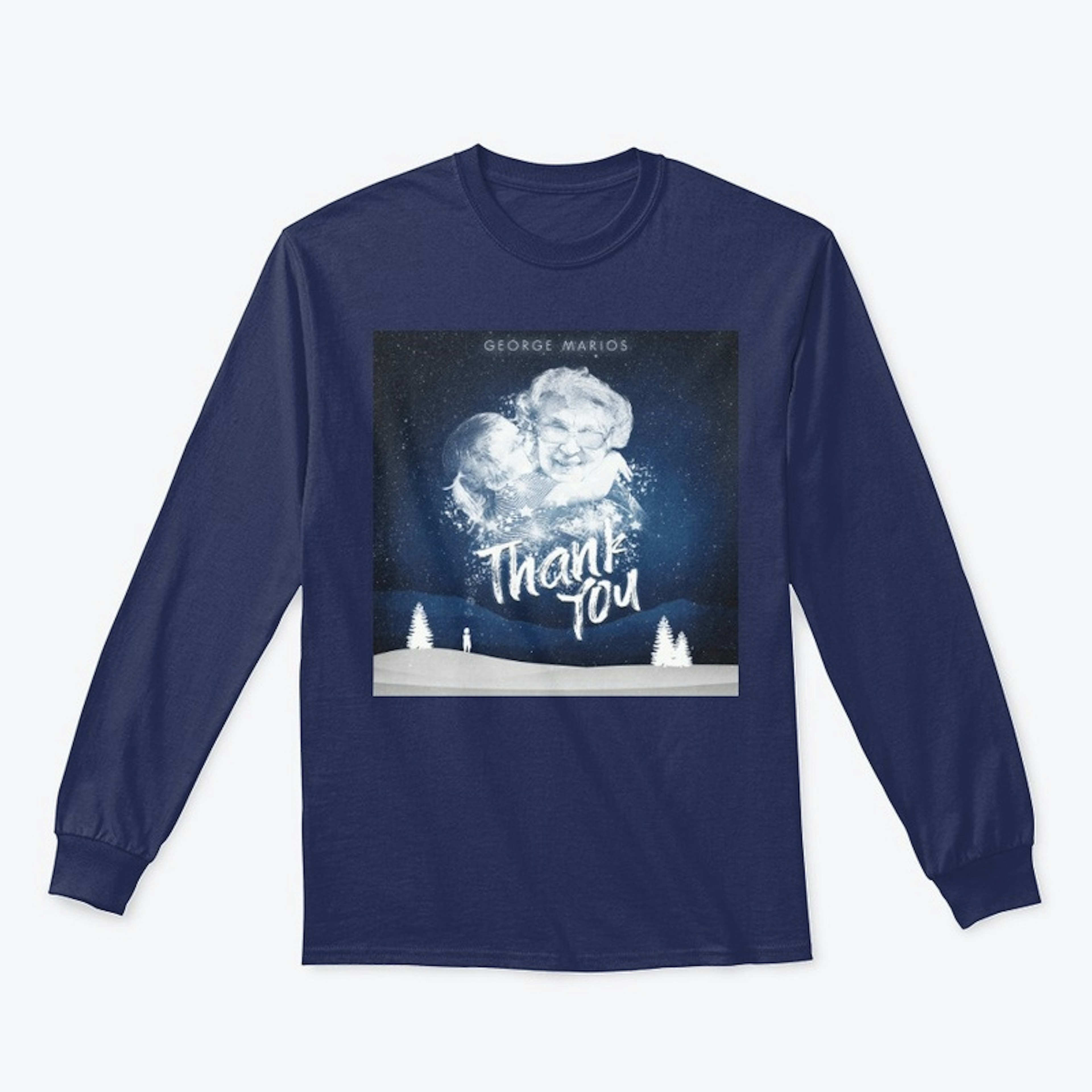 "Thank You" Long-Sleeve Top